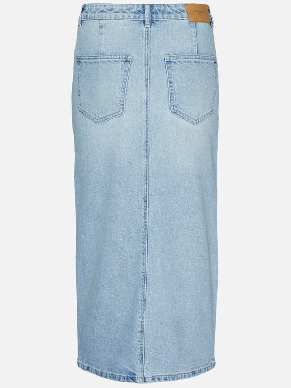 Bild 2 von Vero Moda VMVERI HR CALF DENIM Jeansrock
                 
                                                        Blau