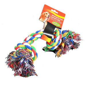 Hundespielzeug Spieltau farblich sortiert bunt groß