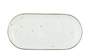 Peill+Putzler Servierplatte, Weiß 35,5 cm  Siena weiß Steinzeug Maße (cm): B: 11 Geschirr & Besteck