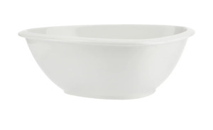 KHG Schale weiß Porzellan Maße (cm): B: 14 H: 5 Geschirr & Besteck