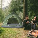 Bild 3 von Outsunny Doppelzelt Campingzelt Outdoorzelt Familienzelt Quick-Up-Zelt 2 Erwachsene + 1 Kind 4 Jahre