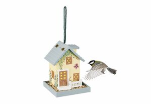 relaxdays Vogelhaus »Vogelfutterhaus zum Aufhängen«