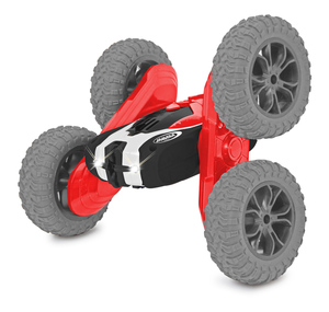 JAMARA-410176-SpinX Stuntcar rot-schwarz 2,4GHz