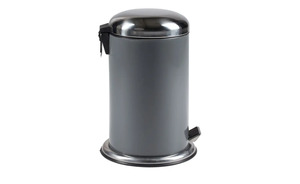 KHG Treteimer 12 l schwarz Aluminium Maße (cm): H: 44,3  Ø: [29.5] Küchenzubehör