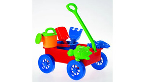 Müller - Toy Place - Sandset mit Wagen, 7-teilig