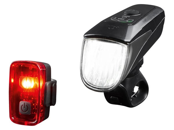 Bild 1 von CRIVIT LED Fahrradleuchtenset 70/30/15 Lux (Achtung LV: OSDE)