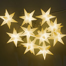 Bild 4 von AMARE LED 10er Sternenlichterkette weiß Durchmesser der Sterne je 12 cm, Länge der Kette 6,75 m (zzg