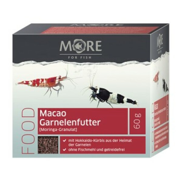 Bild 1 von MORE FOR FISH Macao Garnelenfutter 60g