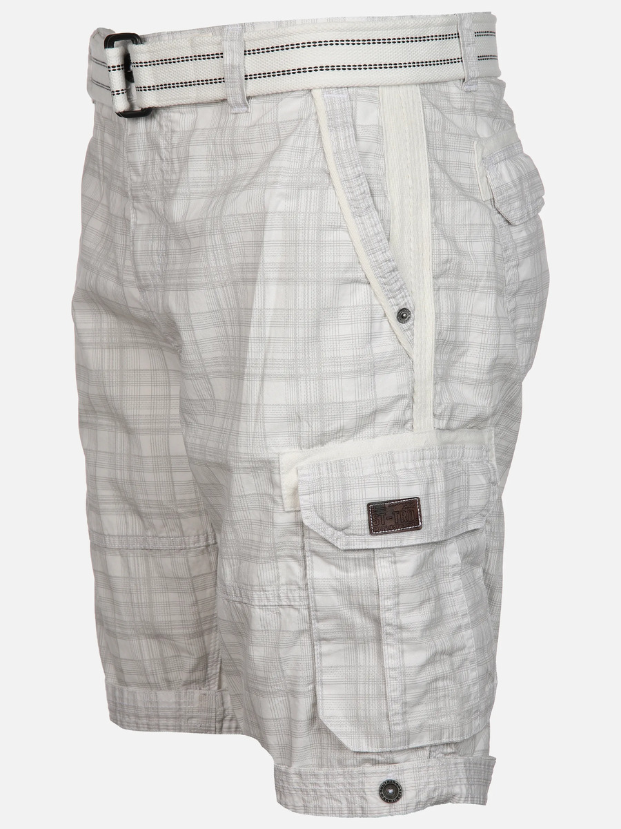 Bild 3 von Herren Cargoshorts im Used Look
                 
                                                        Weiß