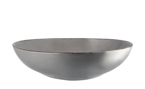 Peill+Putzler Schale dreieckig  Siena grau Steinzeug Maße (cm): H: 5  Ø: [23.0] Geschirr & Besteck