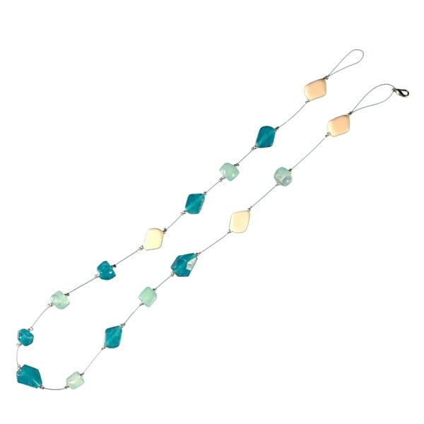 Bild 1 von Bella Casa Dekokette, Raffkette für Gardinen, Vorhänge - smaragdblau