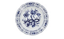 Bild 1 von Kahla Speiseteller  "Rosella" Zwiebelmuster blau Porzellan Maße (cm): H: 3  Ø: [23.6] Geschirr & Besteck