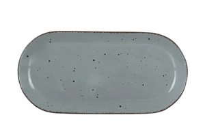 Peill+Putzler Servierplatte, Grau 35,5 cm  Siena grau Steinzeug Maße (cm): B: 11 Geschirr & Besteck