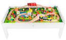 Bild 1 von Coemo Spieltisch mit Holzeisenbahn Multifunktionstisch für Kinder