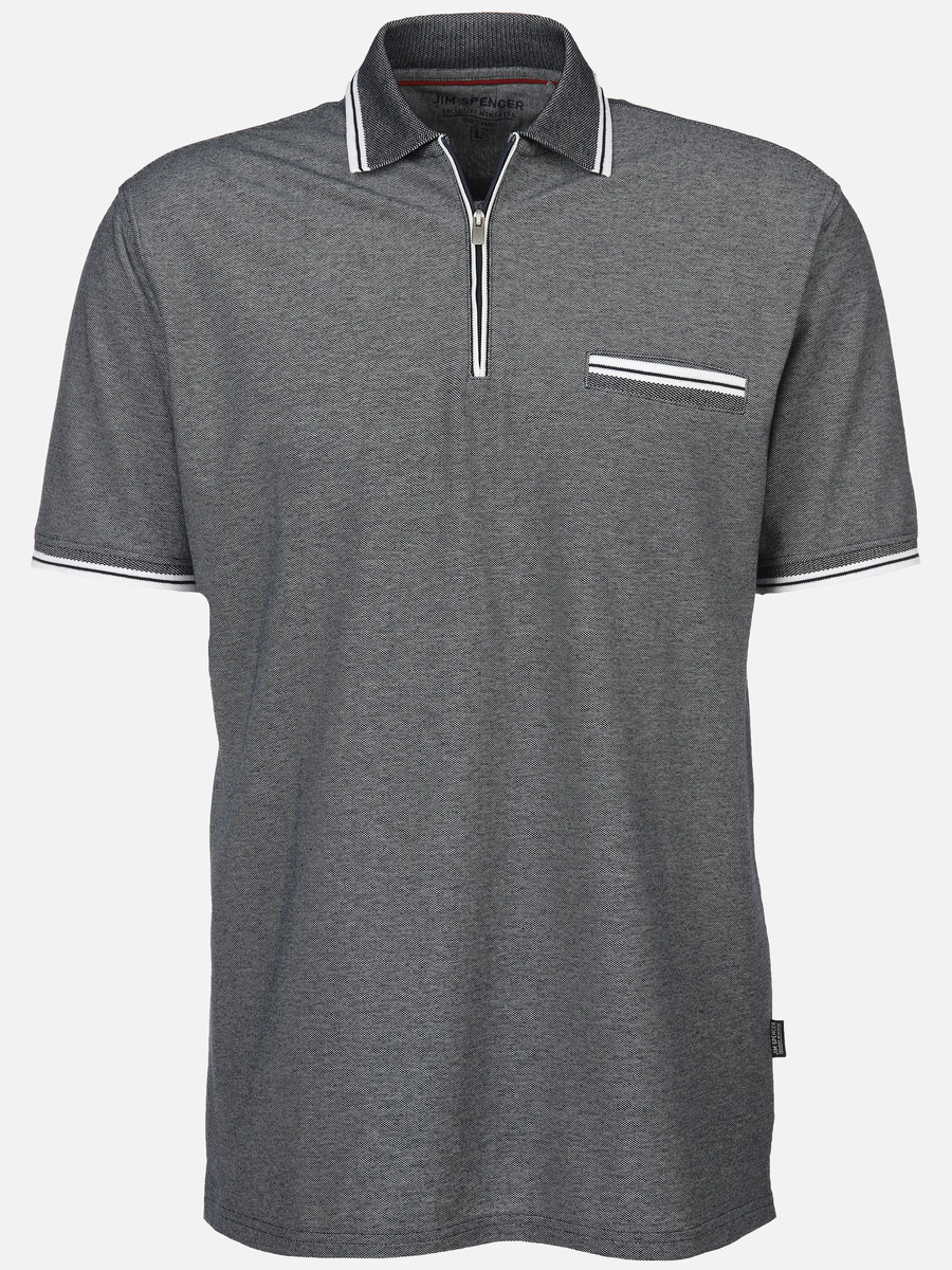 Bild 1 von Herren Poloshirt mit Reißverschluss
                 
                                                        Blau