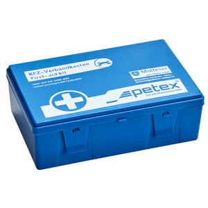 KFZ Verbandskasten nach DIN 13164 aus Kunststoff in blau
