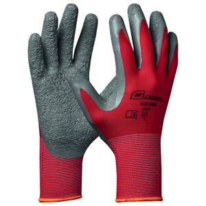 Handschuhe Eco Grip Größe 9 aus Polyester mit Latex-Beschichtung
