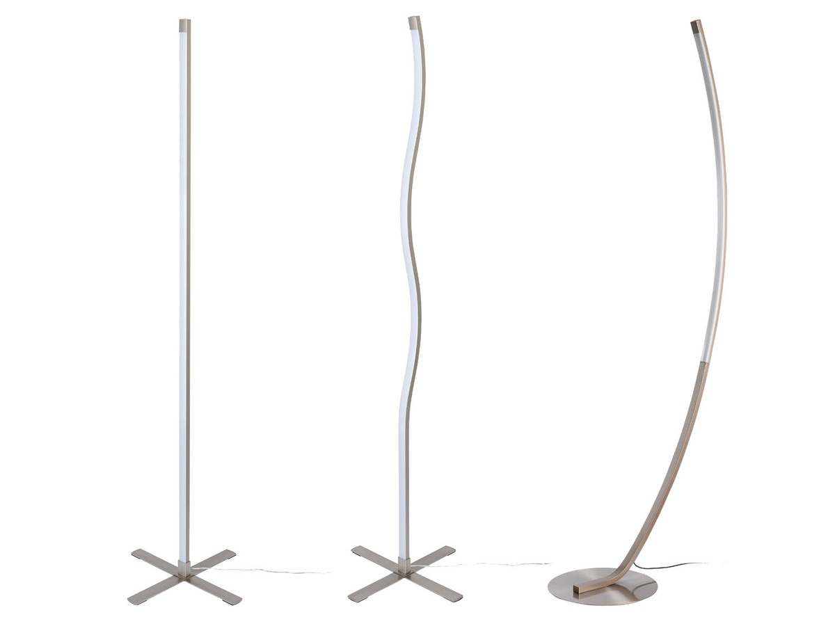 Bild 1 von LIVARNO home LED-Stehleuchte in Mattnickel-Optik