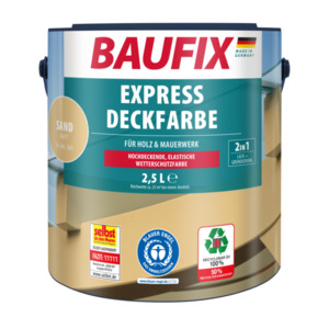 Baufix Express-Deckfarbe, Sand
