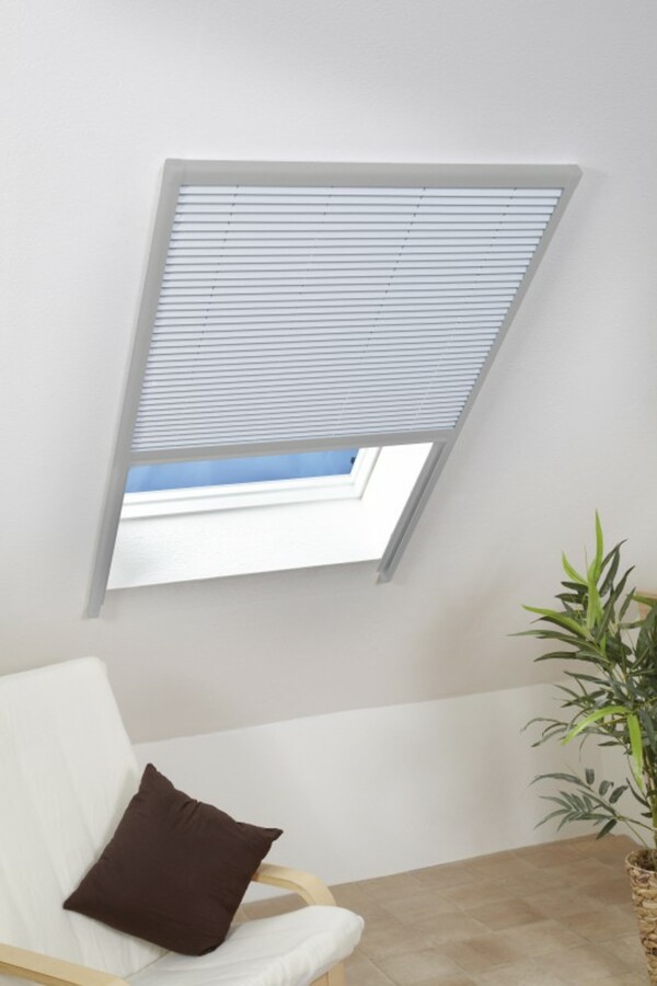 Bild 1 von Culex Dachfenster Sonnenschutzplissee 110 x 160 cm Braun