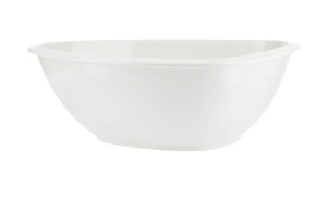 KHG Schale weiß Porzellan Maße (cm): B: 17,5 H: 5 Geschirr & Besteck