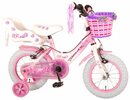 Bild 1 von LeNoSa Kinderfahrrad »Volare 12 Zoll Fahrrad für Mädchen - Pink - 2 Handbremsen • Fahrradkorb • Puppensitz • Alter 3+«