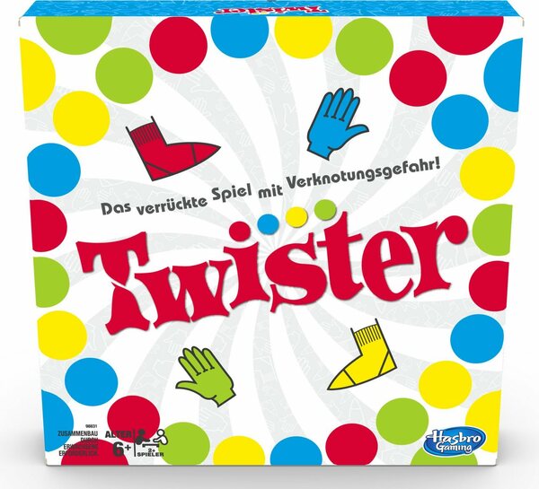 Bild 1 von Hasbro Spiel, »Twister«, das verrückte Spiel, Made in Europe