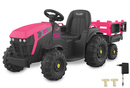 Bild 1 von JAMARA-460897-Ride-on Traktor Super Load mit Anhänger pink 12V