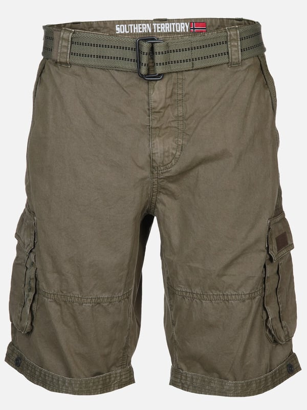 Bild 1 von Herren Cargoshorts im Used Look
                 
                                                        Braun