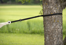 Bild 4 von Grasekamp Stabhängematte 200 x 140 cm gepolstert Schwarz mit Befestigungsgurten 160 Kg Hängematte