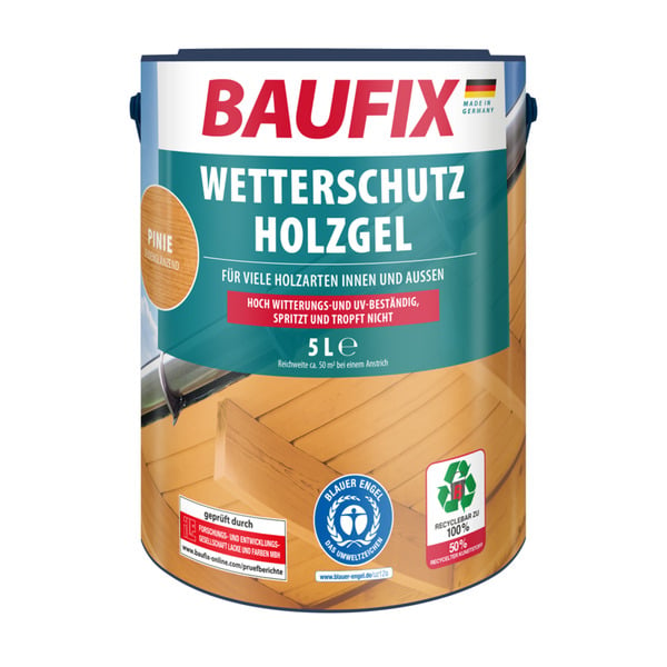 Bild 1 von Baufix Wetterschutz-Holzgel, Pinie