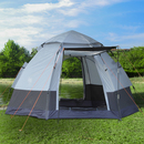 Bild 3 von Outsunny Camping Zelt 3-4 Personen Zelt Familienzelt Kuppelzelt 210T PU3000mm einfache Einrichtung f