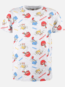 Jungen Shirt mit Sonic Motiven
                 
                                                        Grau