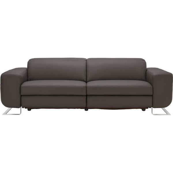 Bild 1 von Joop! Dreisitzer-sofa echtleder hellbraun , 007 - Joop- , Leder , 2-Sitzer , 238x74x113 cm , Typenauswahl, Fußauswahl, Lederauswahl, Stoffauswahl, Sitzqualitäten, Hocker erhältlich, Rücken echt ,