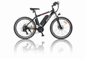 Myatu E-Bike »26 Zoll Elektrofahrrad Mountainbike mit 36V 12,5AH Lithium-Batterie, Shimano 21 Speed und Heckmotor«, 21 Gang, Kettenschaltung, 250,00 W