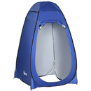 Bild 1 von Outsunny Pop up Toilettenzelt Mobiles Camping Duschzelt Umkleidezelt mit Innentasche Duschkabine Umk