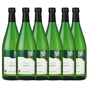 Württemberger Riesling Qualitätswein 6er Karton