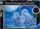 Bild 1 von Ravensburger Puzzle »Star Line - Eulen im Mondschein«, 500 Puzzleteile, leuchtet im Dunkeln; Made in Germany, FSC® - schützt Wald - weltweit