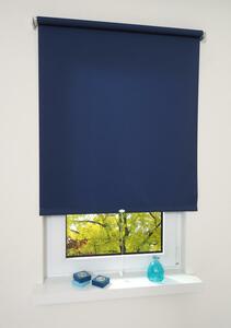 Bella Casa Mittelzugrollo Uni, lichtdurchlässig, 82 x 180 cm dunkelblau