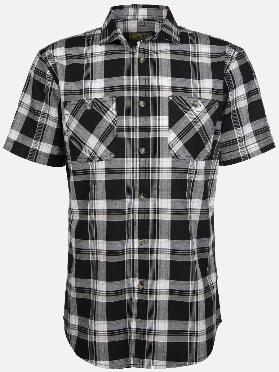 Bild 1 von Herren Arbeitshemd mit zwei aufgesetzten Taschen
                 
                                                        Schwarz