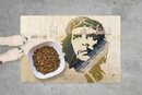 Bild 1 von cover-your-desk.de Napf »Napfunterlage, Futtermatte für Hunde und Katzen „Che Guevara“ aus Premium Vinyl - rutschhemmend, abwaschbar, reißfest - Made in Germany«