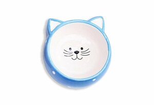 Monkimau Futternapf »Katzennapf aus Keramik mit Katzen-Motiv - Napf«, Keramik