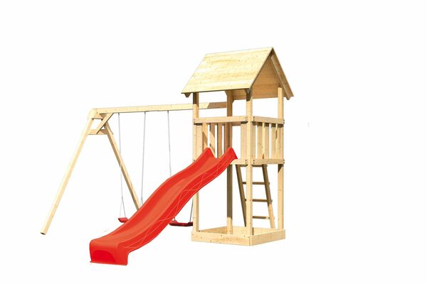 Bild 1 von AKUBI Spielturm Tinchen rot