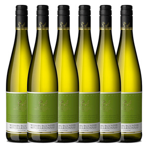 Winzer vom Weinsberger Tal Weissburgunder mit Chardonnay Qualitätswein feinherb 0,75 l 6er Karton