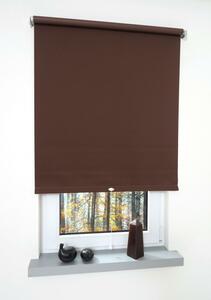 Bella Casa Rollo, Mittelzugrollo Uni Verdunkelung, 122 x 180 cm, cappuccino