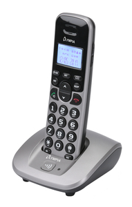 Olympia Großtasten-Telefon DECT 5000, silber