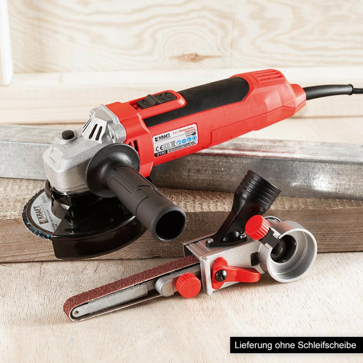 Bild 2 von Kraft Werkzeuge Winkelschleifer / Elektrofeile 2in1