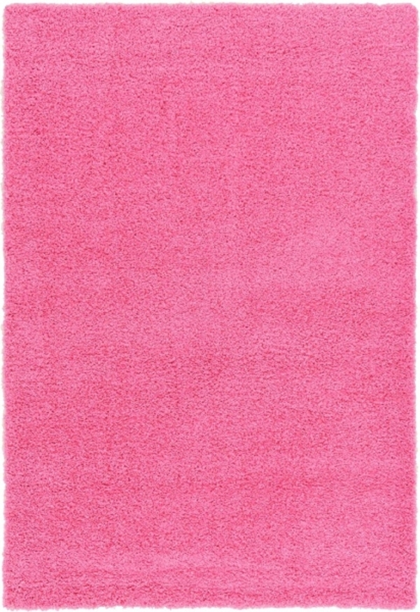Bild 1 von MyFlair Teppich "Shaggy Shag" Rechteckig Pink CA10552