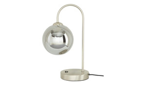 KHG LED Tischleuchte, 1-flammig silber Maße (cm): B: 22 H: 37 T: 15 Lampen & Leuchten