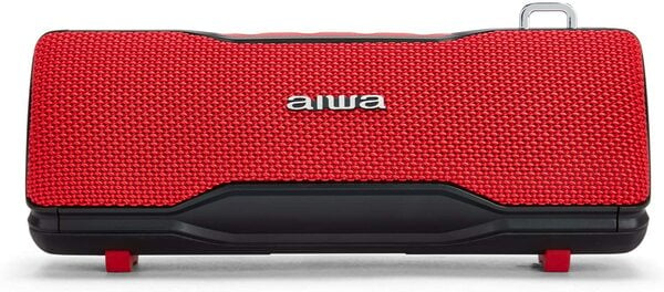 Bild 1 von Aiwa BST-500RD Rot Bluetooth Lautsprecher Boombox TWS, IP67, 12W, Hyperbass, Freisprechfunktion